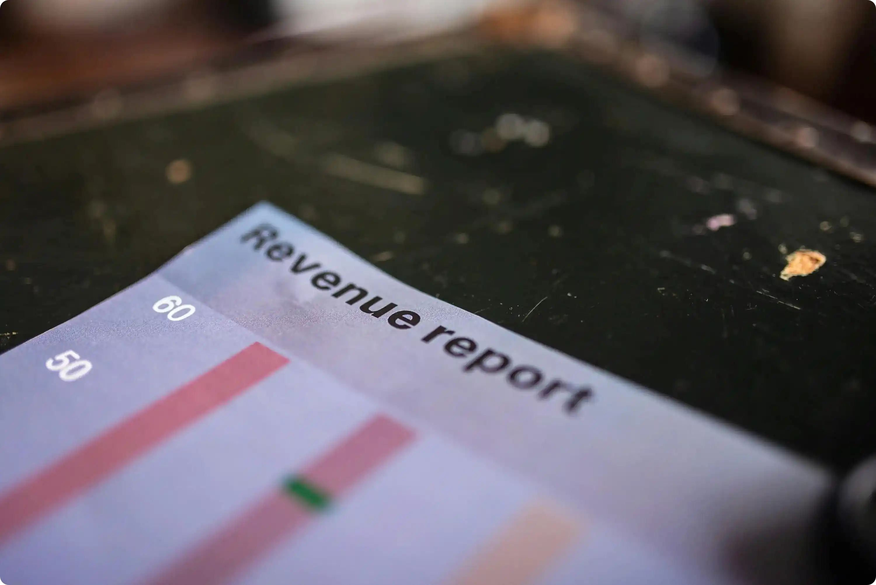 Revenue reprot card